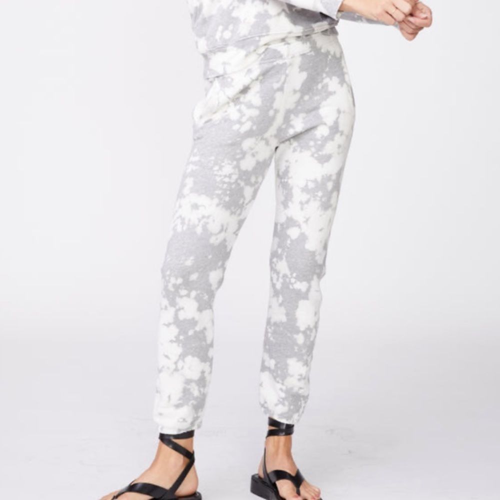 NWT Monrow Heather Bleach Sweatpants - Size Small